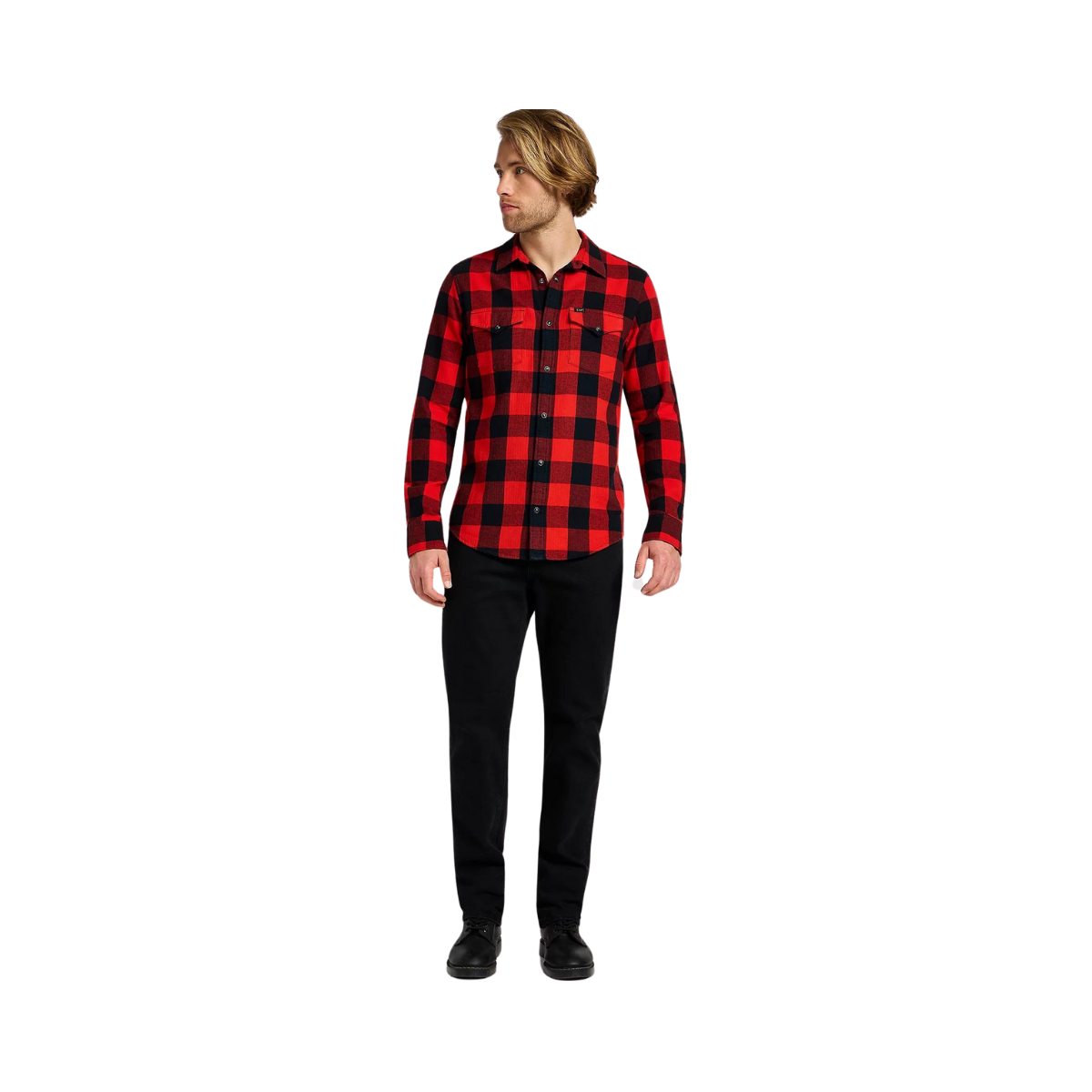 Clean western shirt - Red