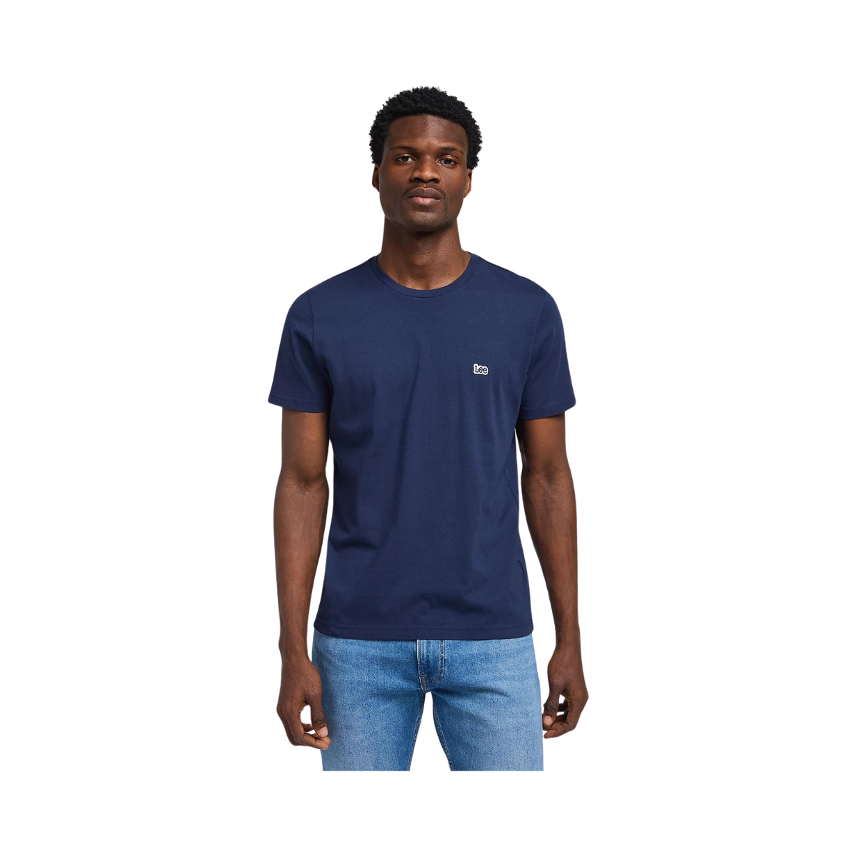 Patch Logo Tee - Navy