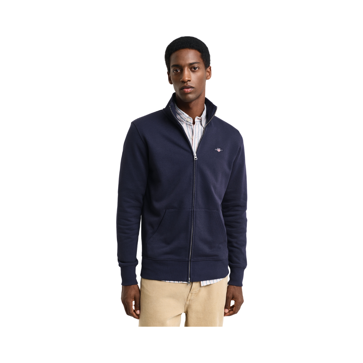 Reg Shield Full Zip Sweat - Blue