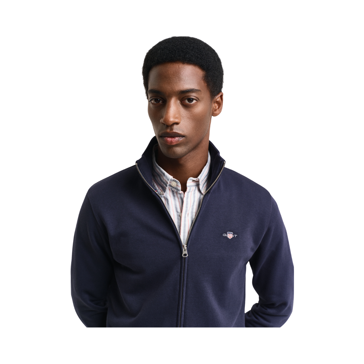 Reg Shield Full Zip Sweat - Blue