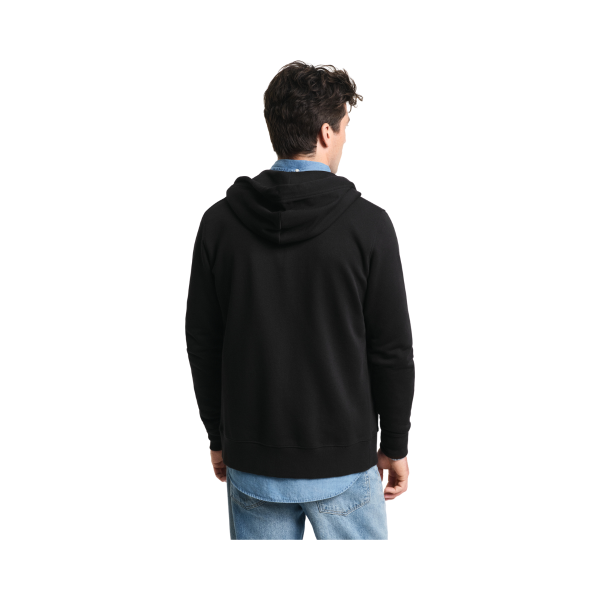 Reg Shield Full Zip Hoodie - Black