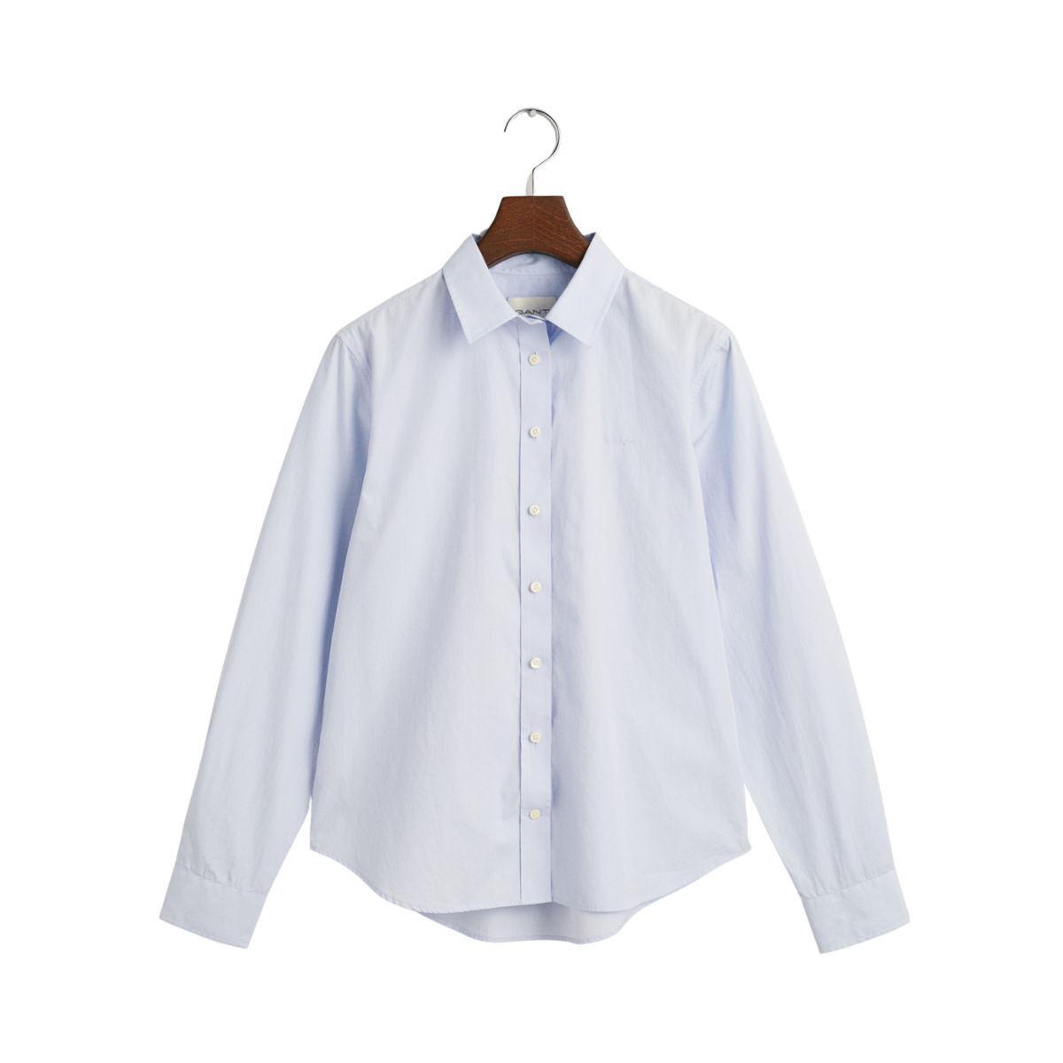 Regular Poplin Shirt - Blue