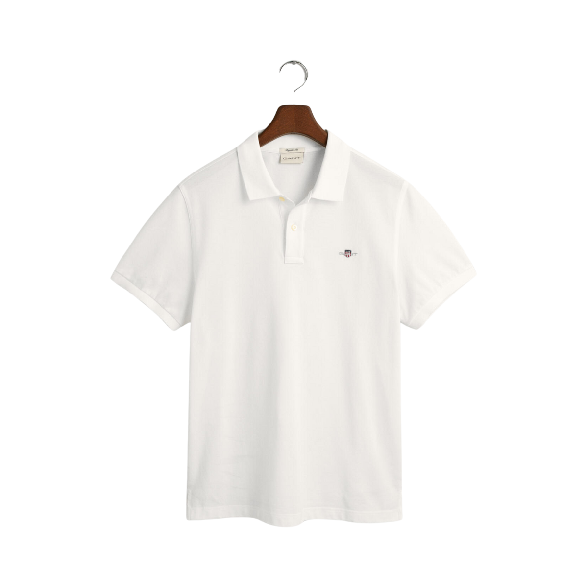 Shield SS Pique Polo - White