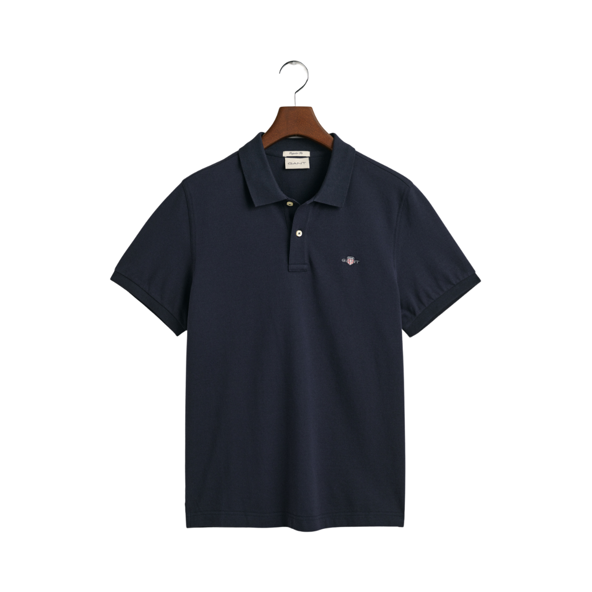 Shield SS Pique Polo - Blue