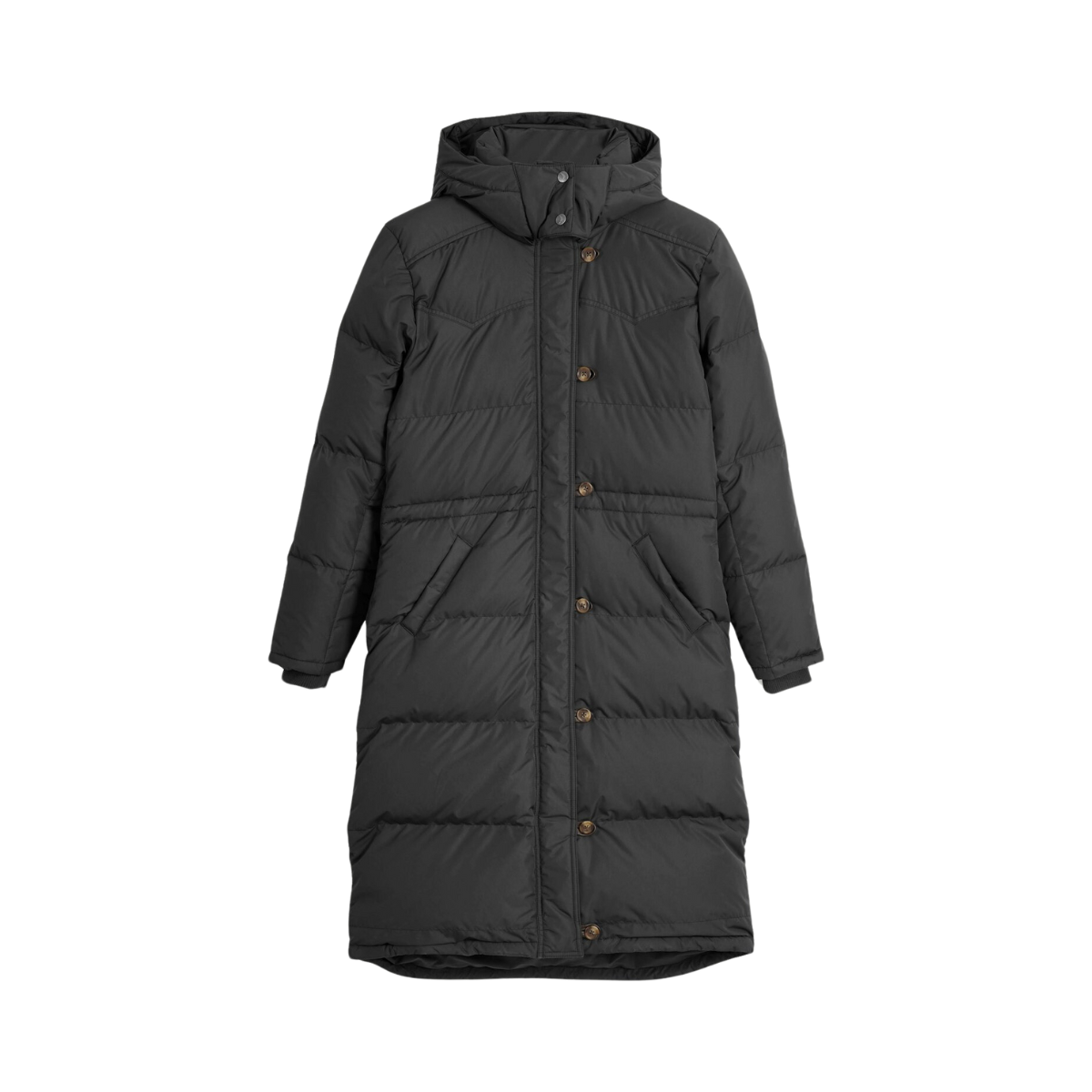 ALEXANDRA LONG DOWN JACKET - Black