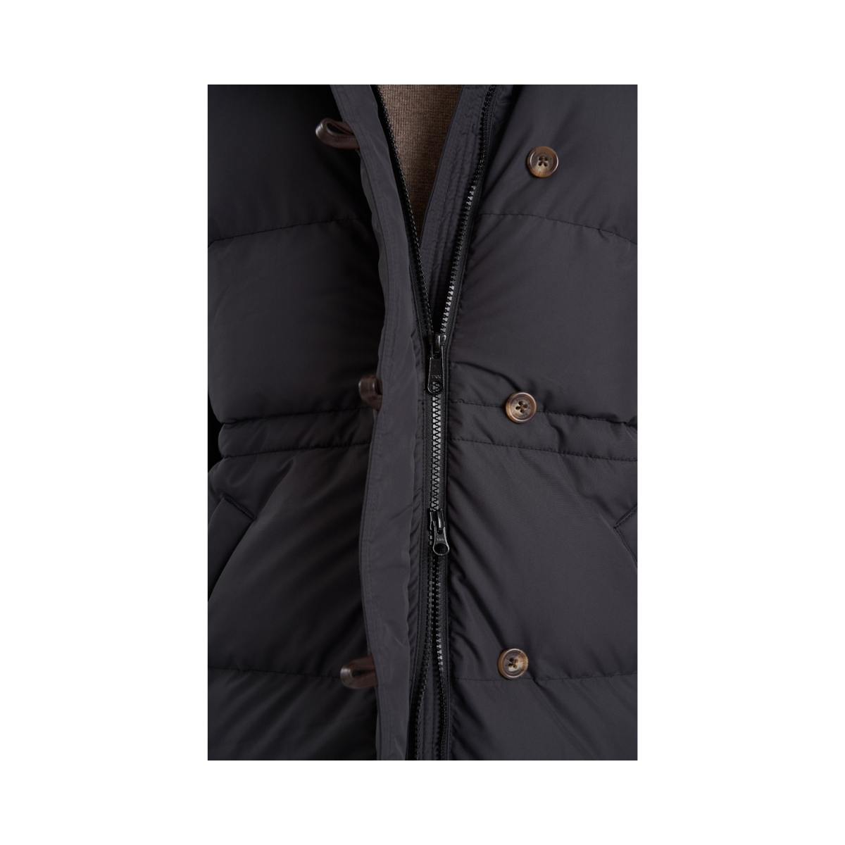 ALEXANDRA LONG DOWN JACKET - Black