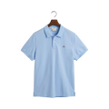 Shield SS Pique Polo - Blue