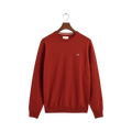 Superfine Lambswool C-Neck - Red