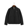 Quilted Windcheater - Black