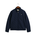 Quilted Windcheater - Blue