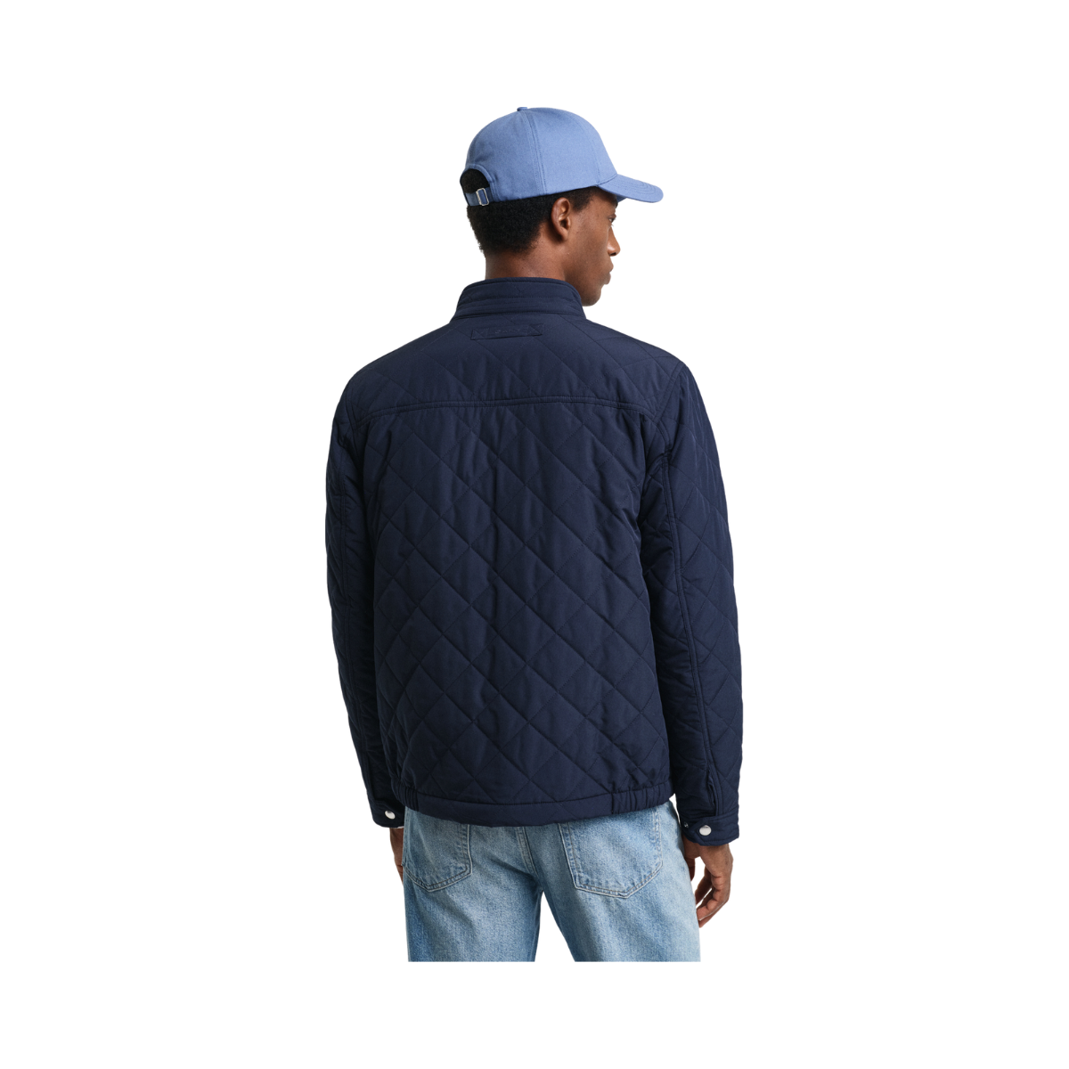 Quilted Windcheater - Blue