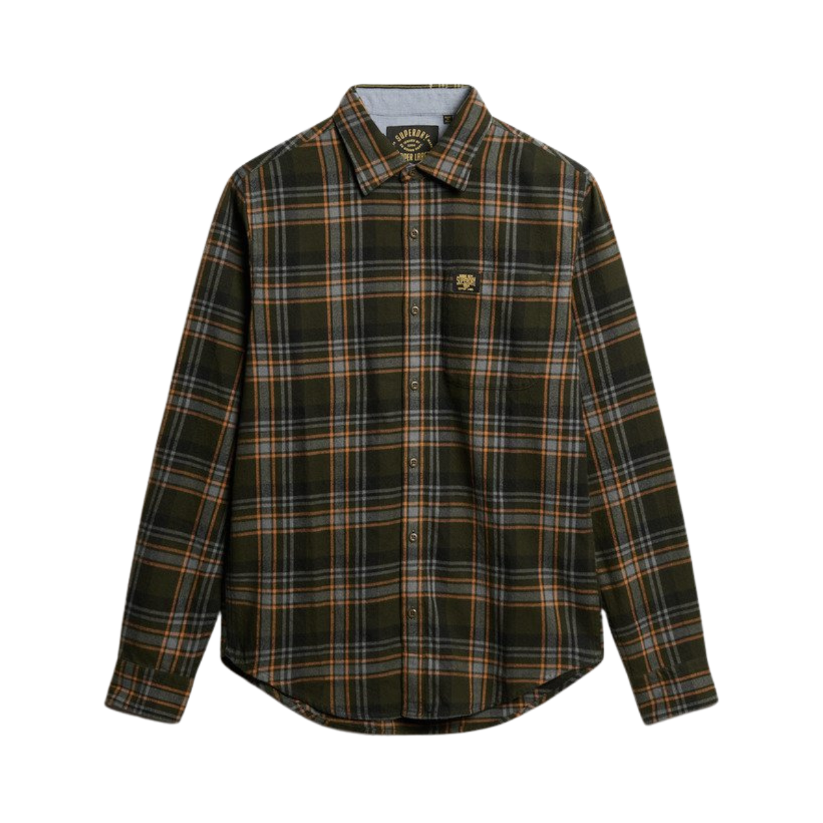 L/S Cotton Lumberjacket shirt - Green