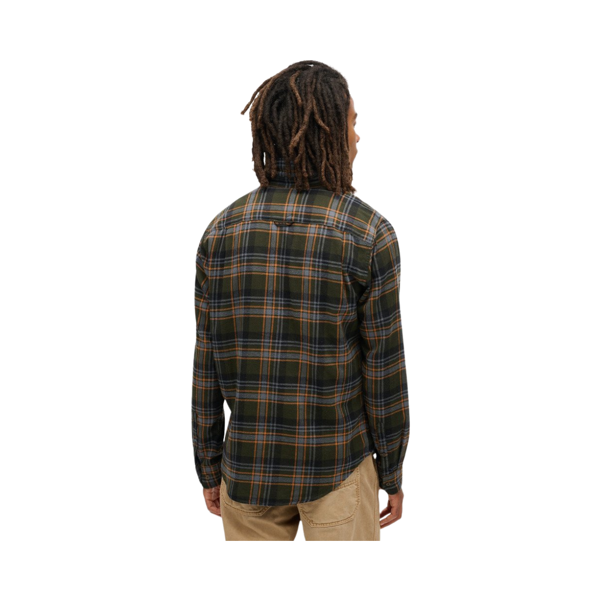 L/S Cotton Lumberjacket shirt - Green