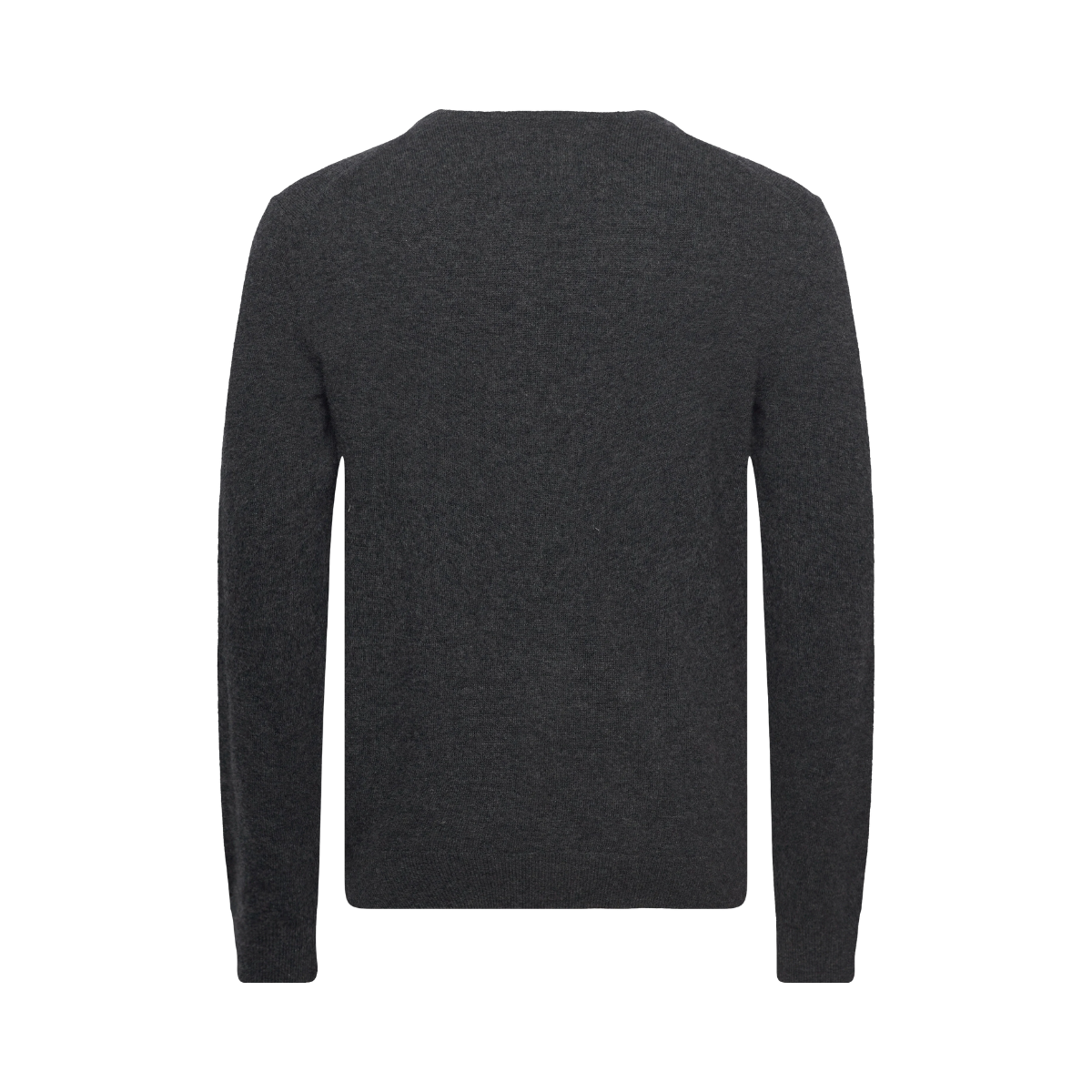 EXTRAFINE LAMBSWOOL V-NECK - Grey