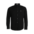 Reg Jersey Pique Shirt - Black