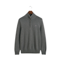 Casual Cotton Halfzip - Grey