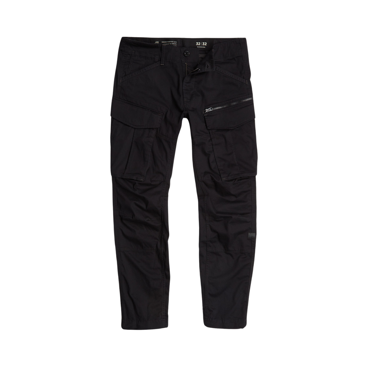 Rovic Zip 3D Regular Tapered - Black