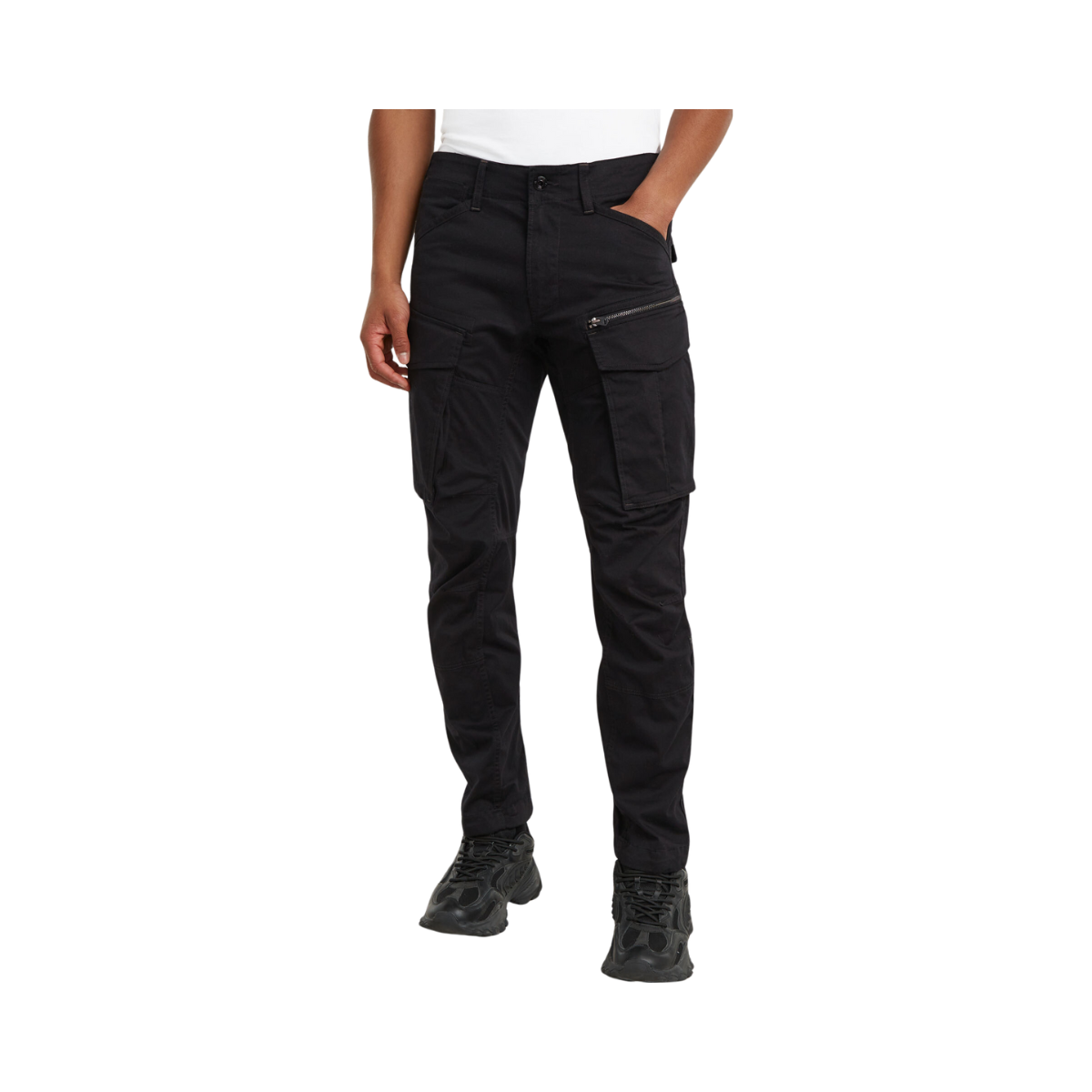 Rovic Zip 3D Regular Tapered - Black