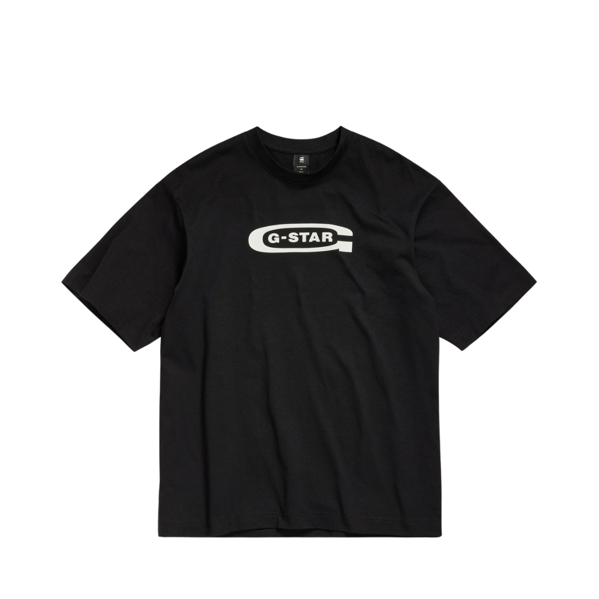 Old School Logo Oversized Tee - Black