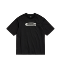 Old School Logo Oversized Tee - Black