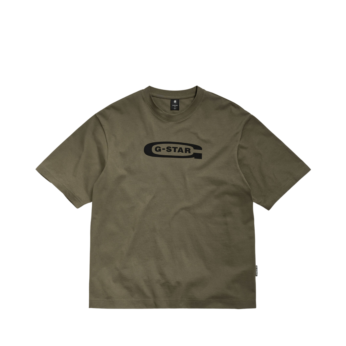 Old School Logo Oversized Tee - Green