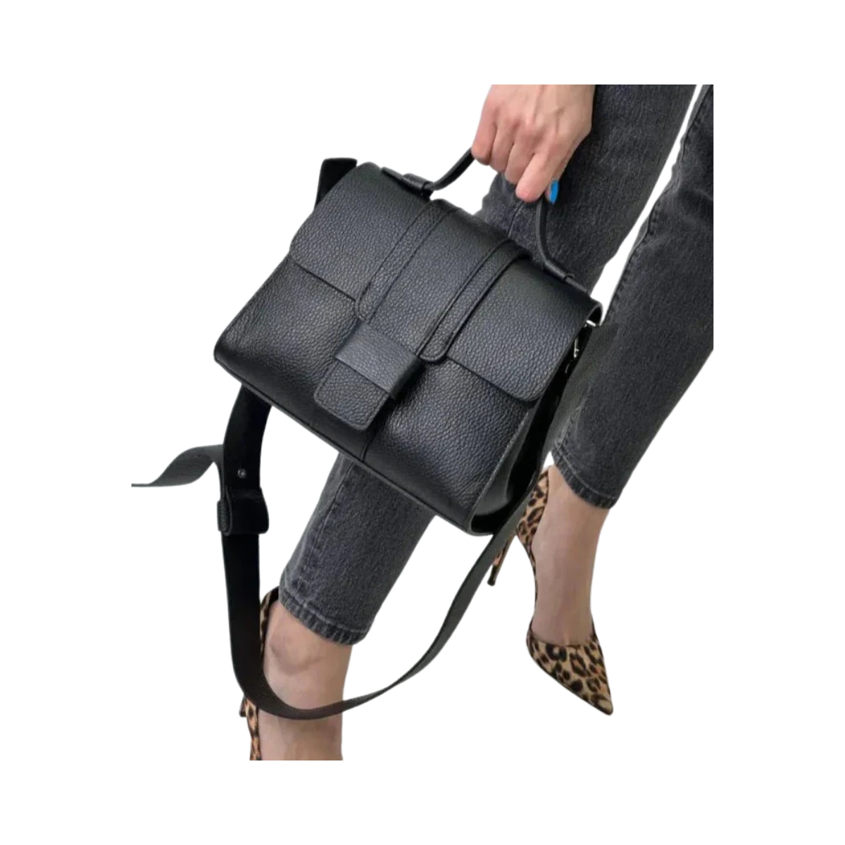 Leather Bag - Black