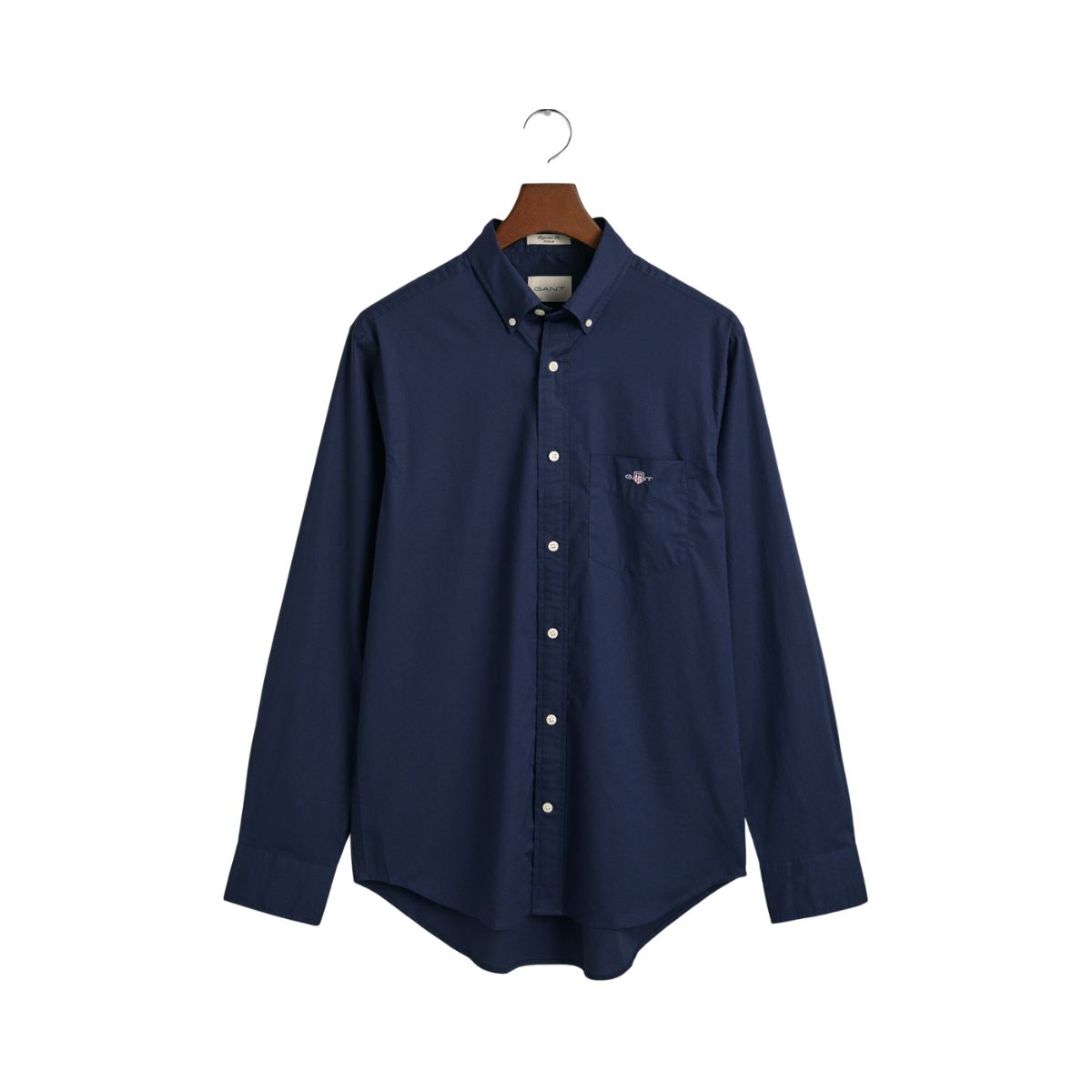 REG POPLIN SHIRT - Navy