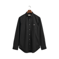 REG POPLIN SHIRT - Black