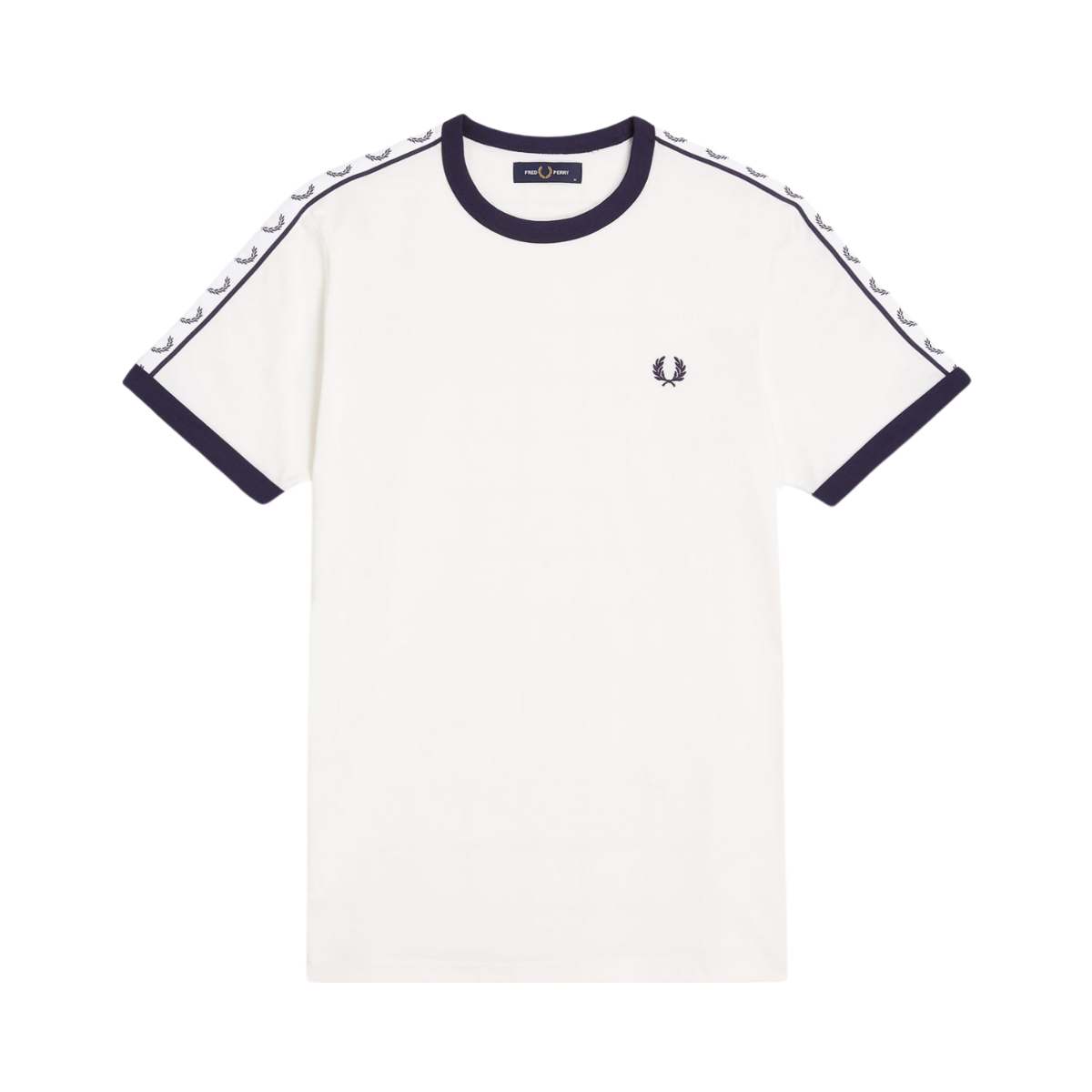 TAPED RINGER T-SHIRT - White