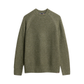 Chunky raglan jumper - Green