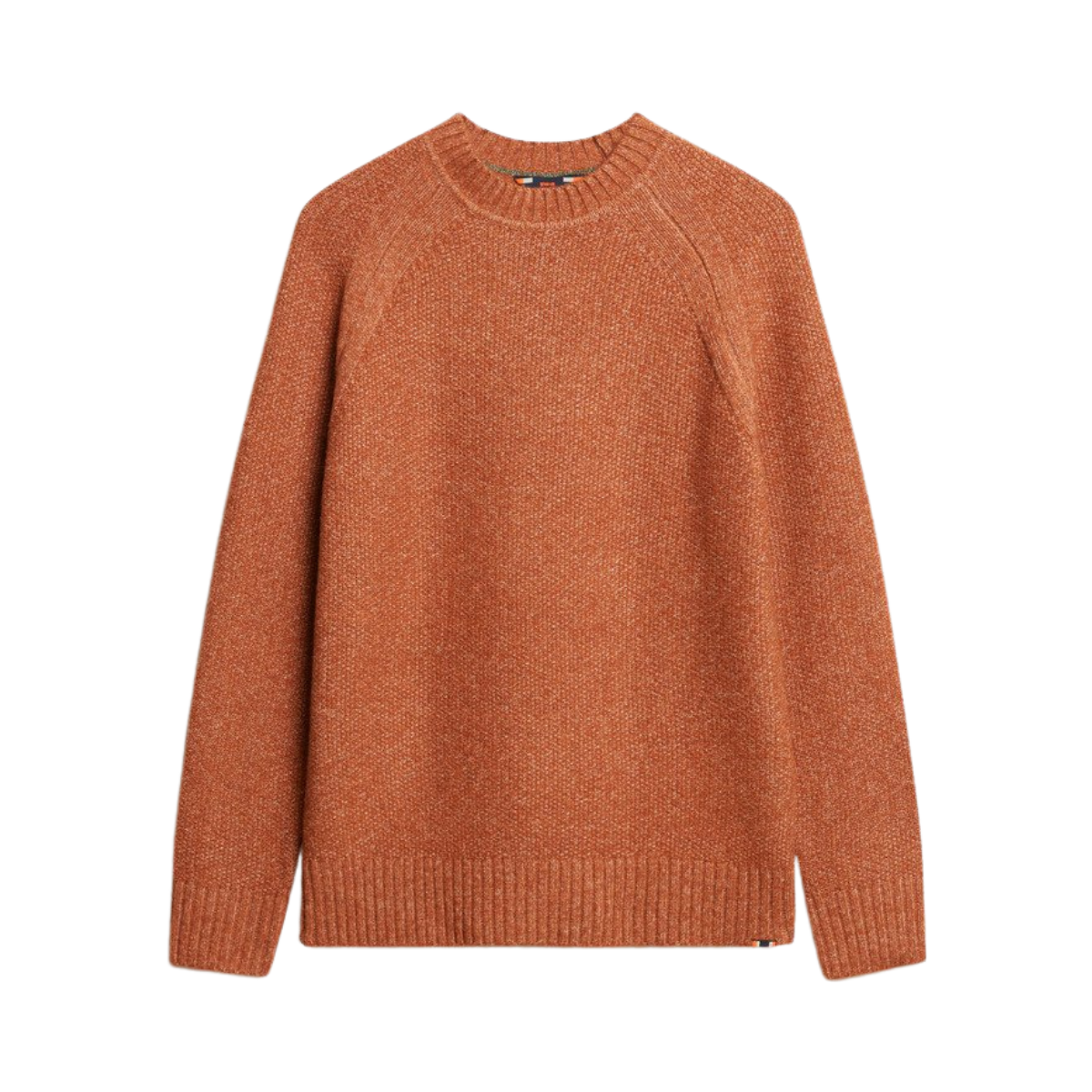 Chunky raglan jumper - Orange