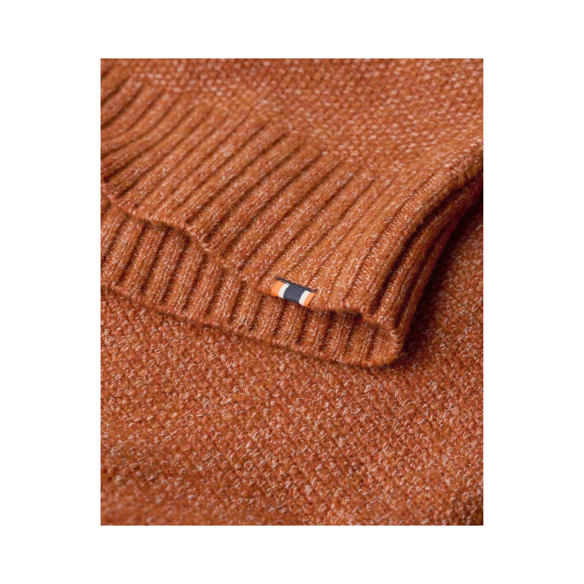 Chunky raglan jumper - Orange