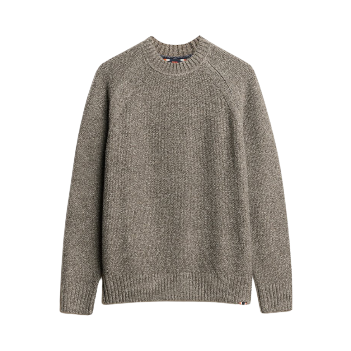 Chunky raglan jumper - Walnut Brown