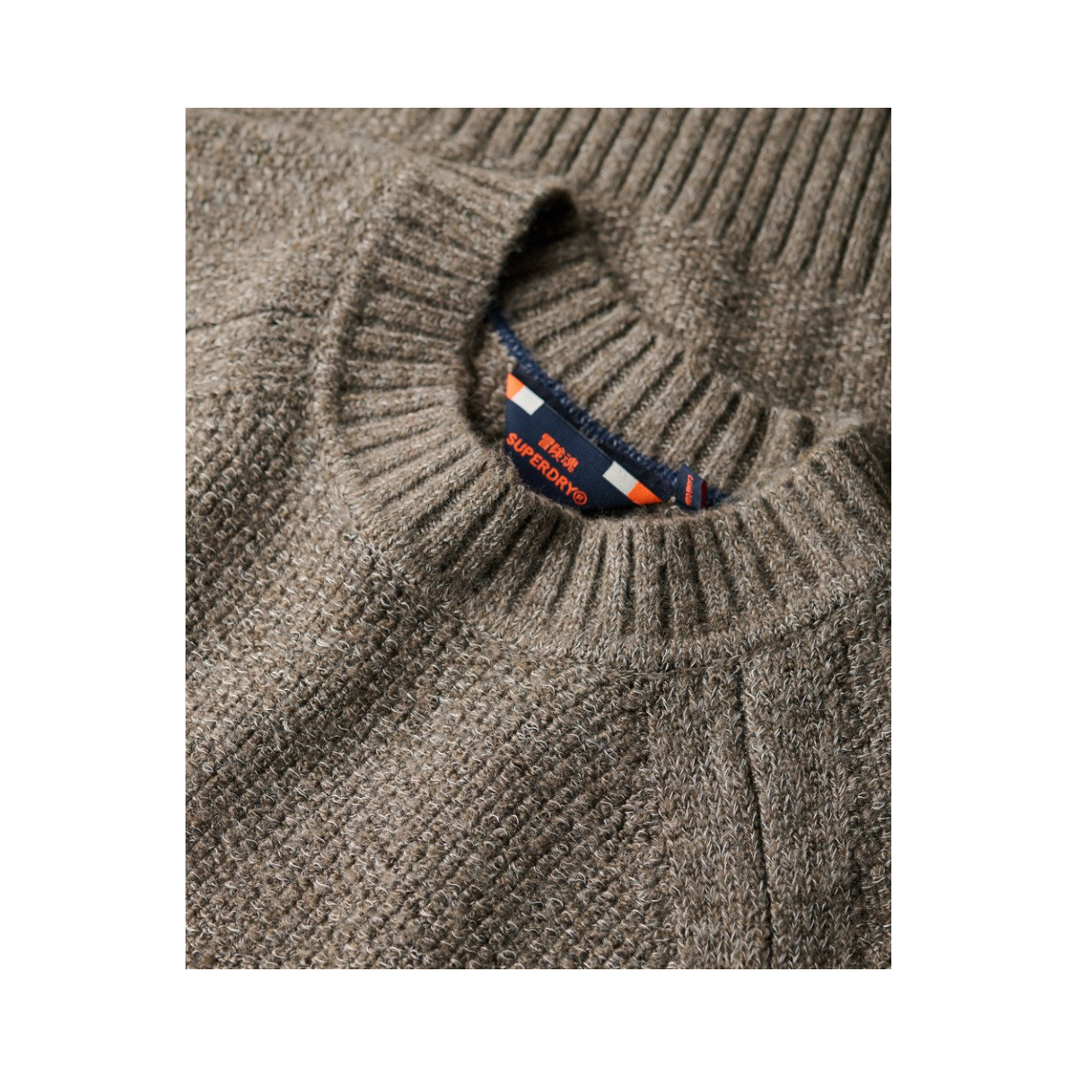 Chunky raglan jumper - Walnut Brown