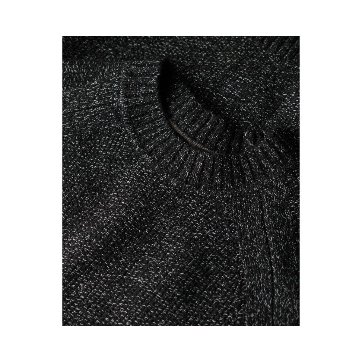 Chunky raglan jumper - Black