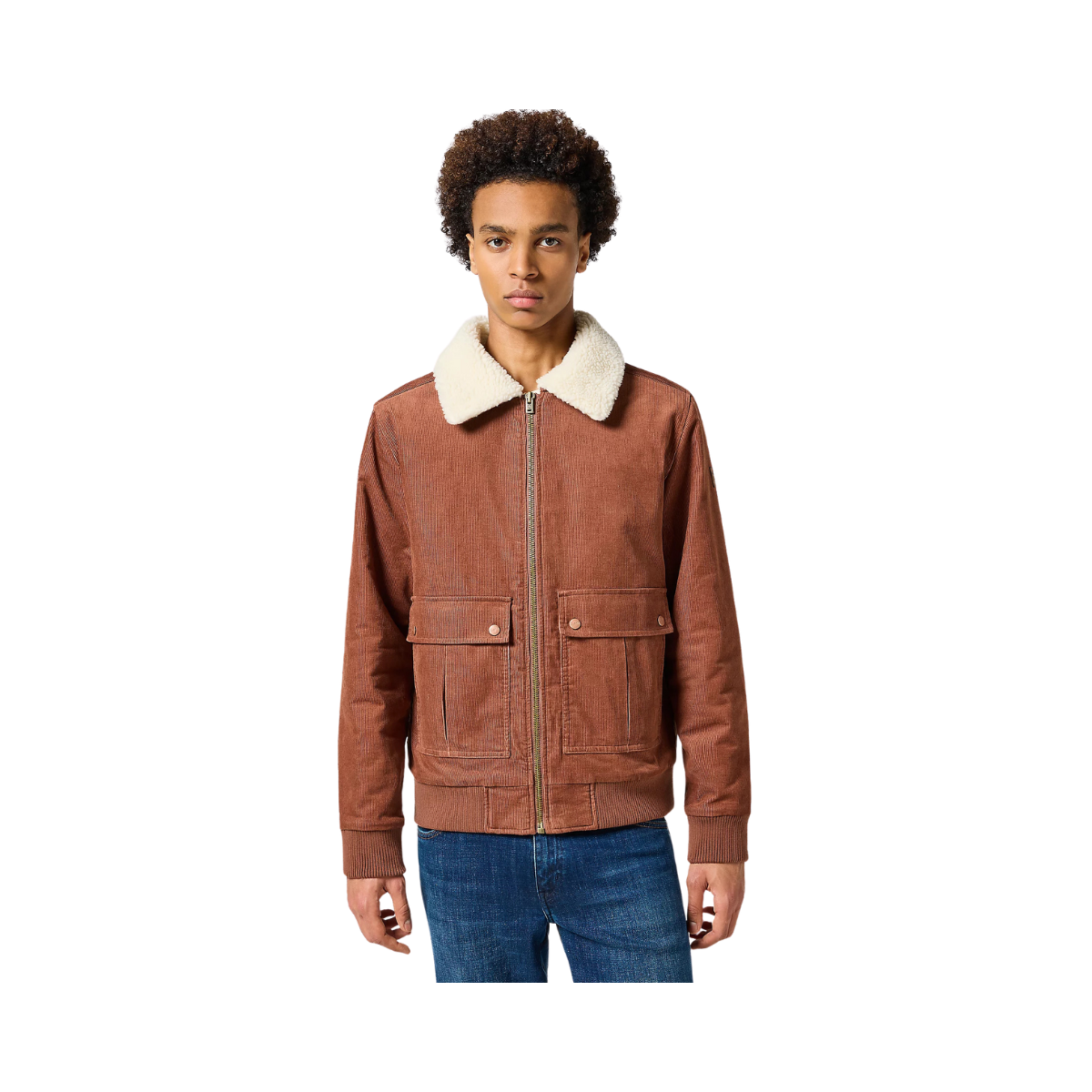 Wrg Corduroy aviator - Root beer