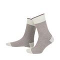 True Stripe Ankle - Cream Melange