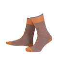 True Stripe Ankle - Orange Melange