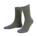 True Dot Ankle Sock - Olive Melange