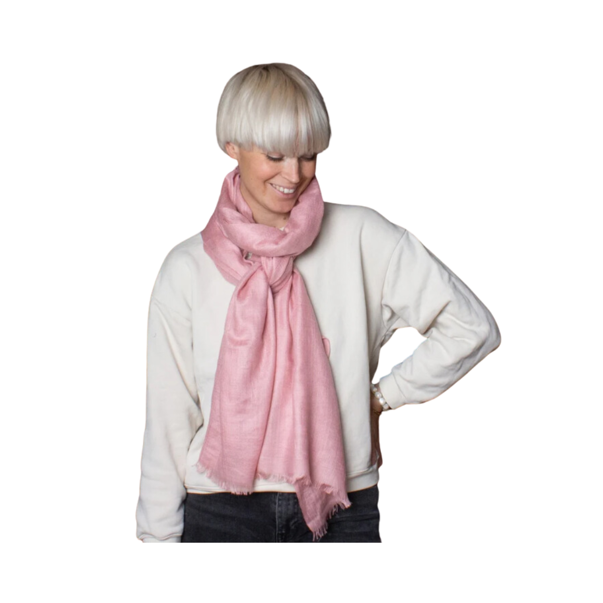 Grands Boulevards Scarf - Rose