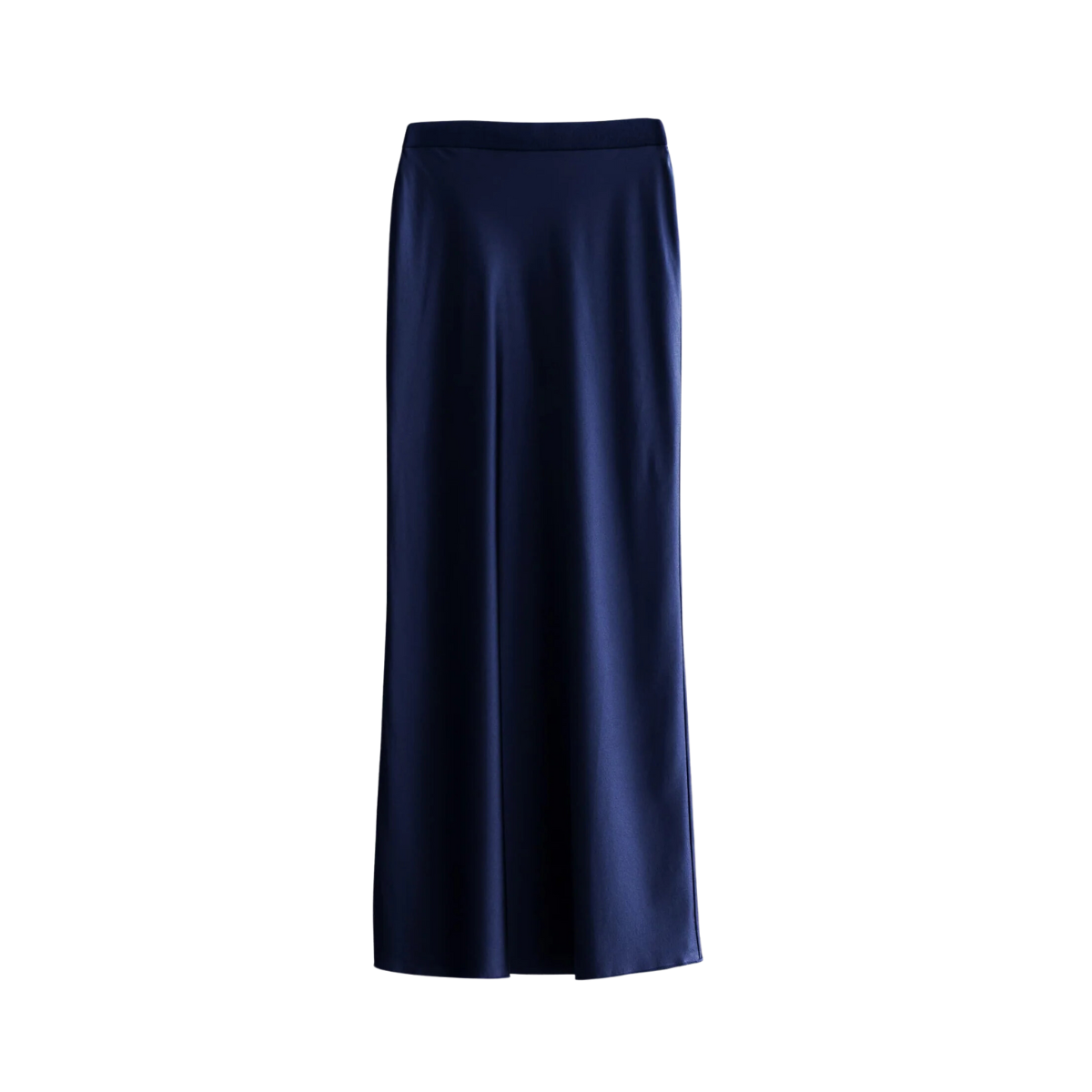 Hana Satin Skirt - Navy