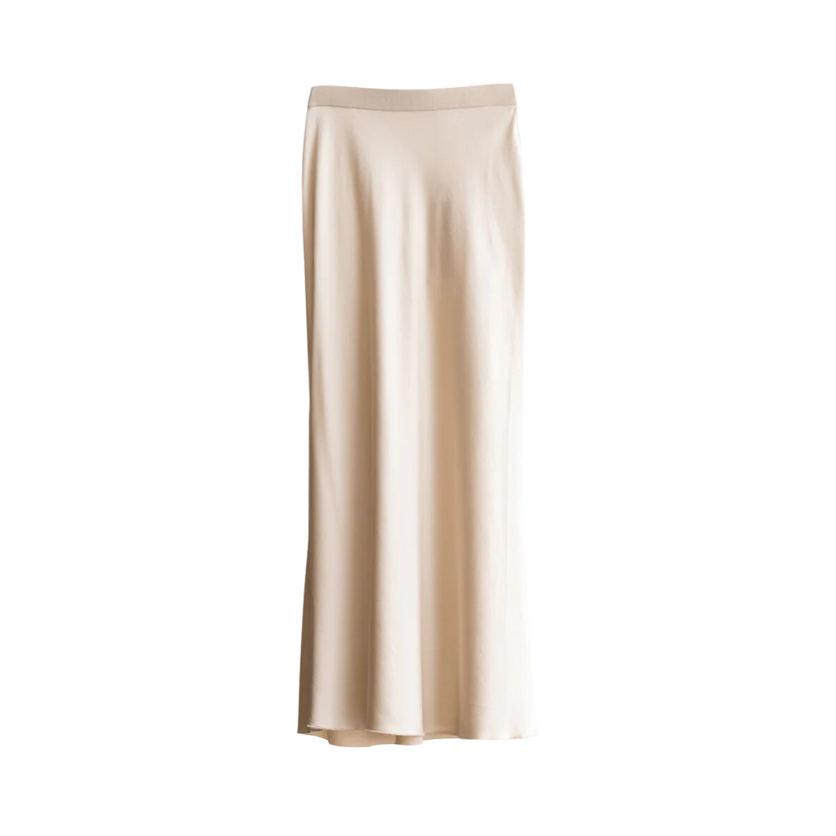 Hana Satin Skirt - White