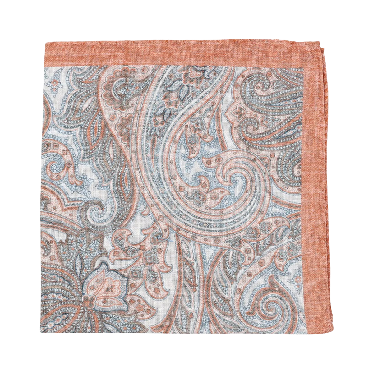 Pocket Square - 211 Rust