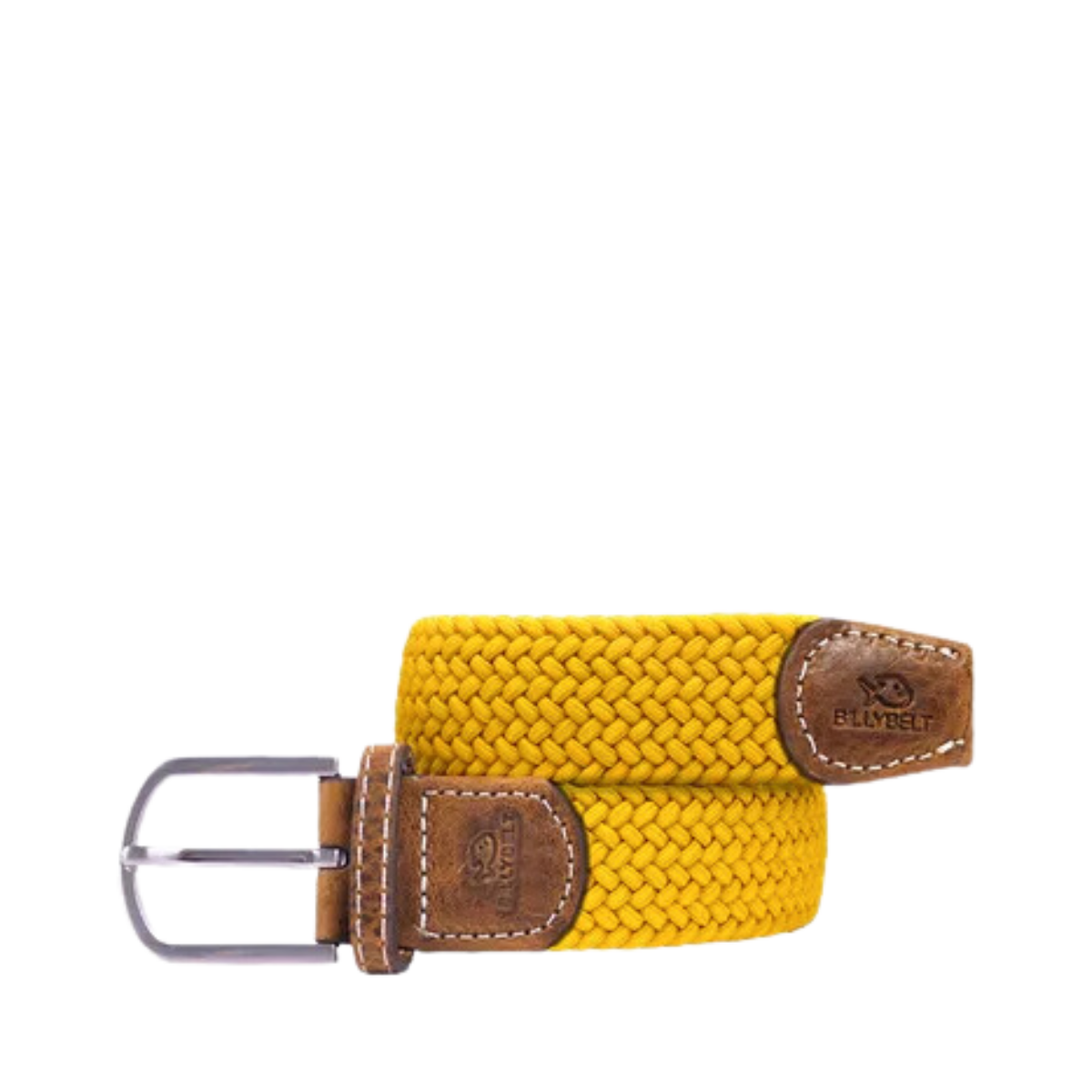 Elastic Woven Belt - Yellow