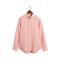 Regular Linen Shirt - Pink