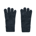 Wool Knit Gloves - Grey