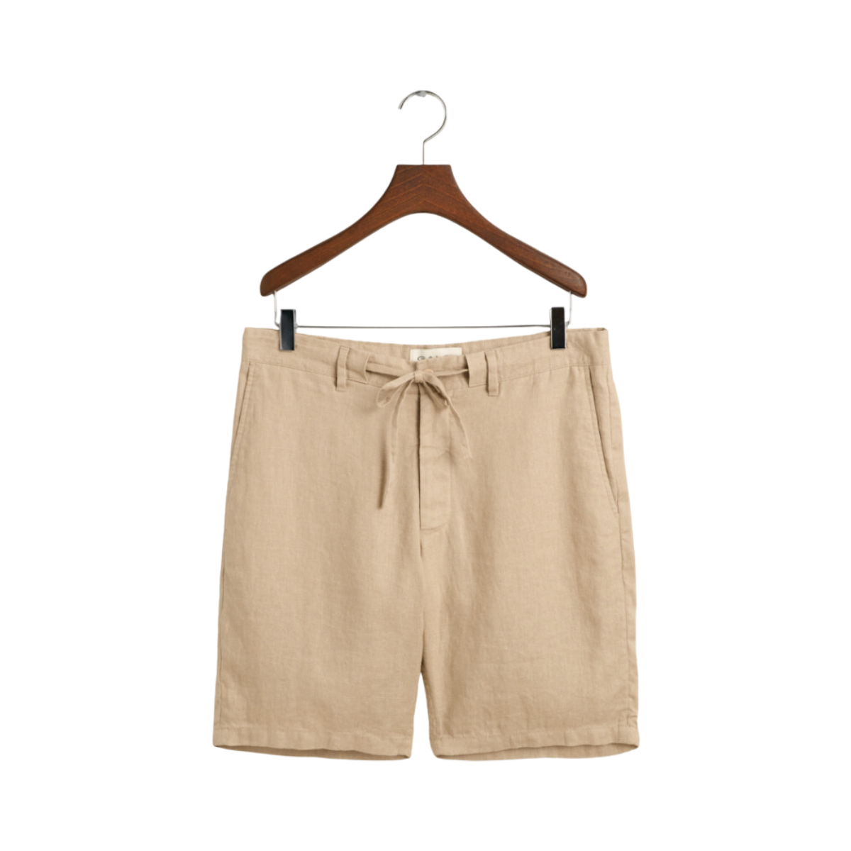 Relaxed Linen DS Shorts - Beige