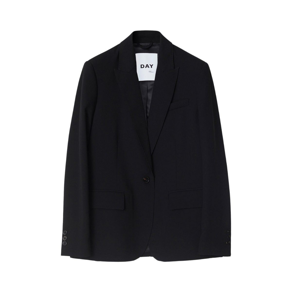 Hector Classic Gabardine Blazer - Black