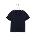 Original v-neck ss t-shirt - Blue