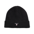 Wool Lined Beanie - Black